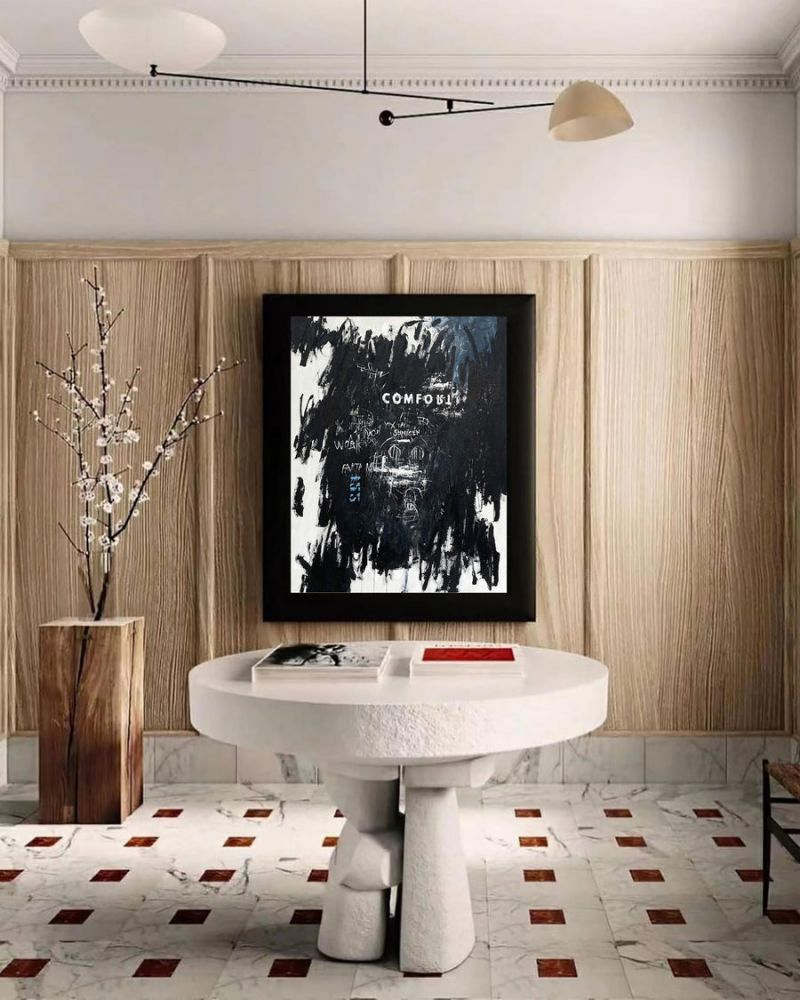 Artpnt Original Abstract Street Art - Expressive Urban Canvas Wall Art for Modern Decor #ASA1034