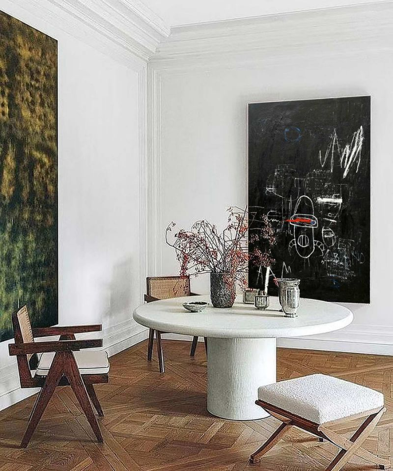 Artpnt Original Abstract Street Art - Expressive Urban Canvas Wall Art for Modern Decor #ASA1035