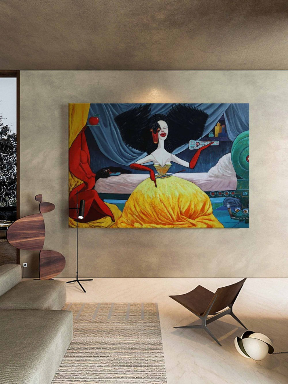 Artpnt Bold Pop Portraits - Modern Pop Wall Art #ABP011