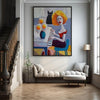 Artpnt Bold Pop Portraits - Modern Pop Wall Art #ABP026