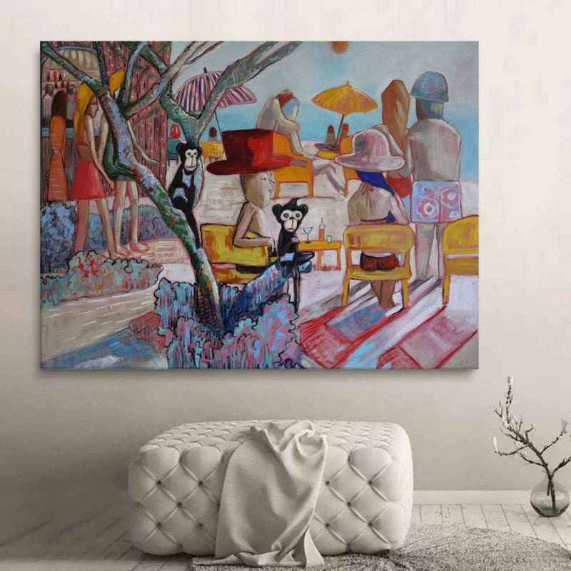 Artpnt Bold Pop Portraits - Modern Pop Wall Art #ABP1007