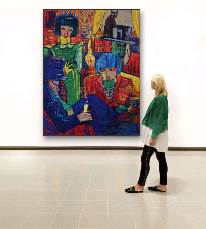 Artpnt Bold Pop Portraits - Modern Pop Wall Art #ABP1009