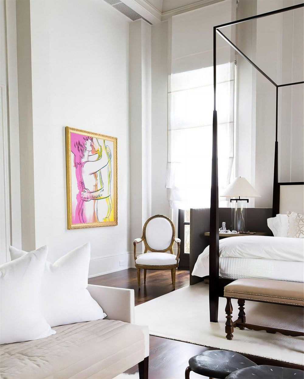 Artpnt Bold Pop Portrait - Colorful Modern Wall Art for Home Decor #BPP108