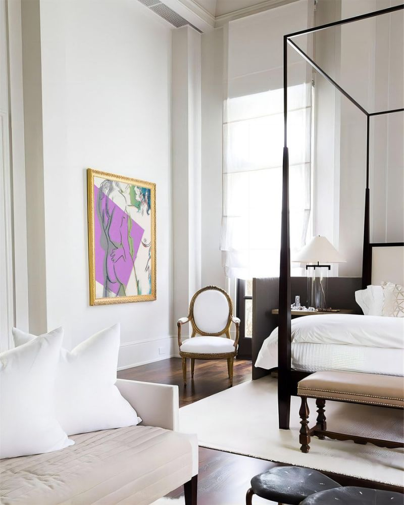 Artpnt Bold Pop Portrait - Colorful Modern Wall Art for Home Decor #BPP0107