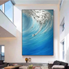 Artpnt Colorful Wall Art - Hand Painted Original Oil Painting #CP1013