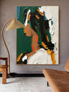 Artpnt Colorful Wall Art - Hand Painted Original Oil Painting #CP076