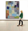 Artpnt Colorful Wall Art - Hand Painted Original Oil Painting #CP084