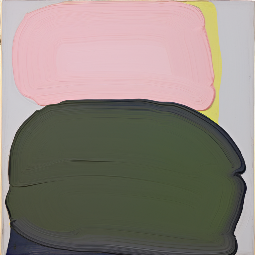 Artpnt Colorful Wall Art - Hand Painted Original Oil Painting #CP106