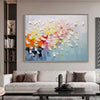 Artpnt Colorful Wall Art - Hand Painted Original Oil Painting #CP128