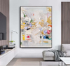 Artpnt Colorful Wall Art - Hand Painted Original Oil Painting #CP1004