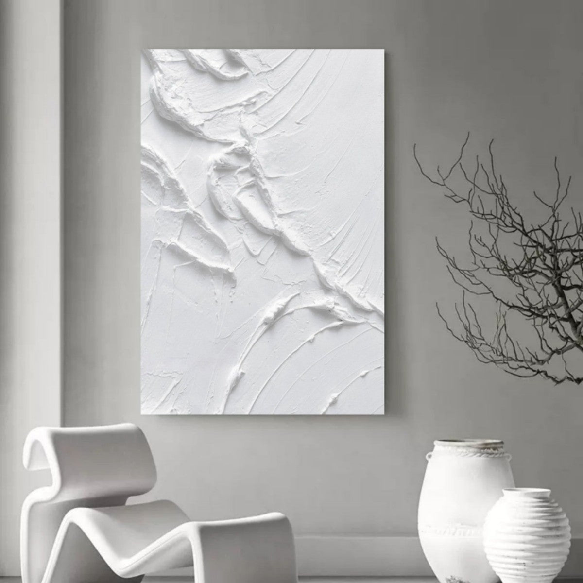 Artpnt Plaster Art Texture Painting Wall Art #PAT0146