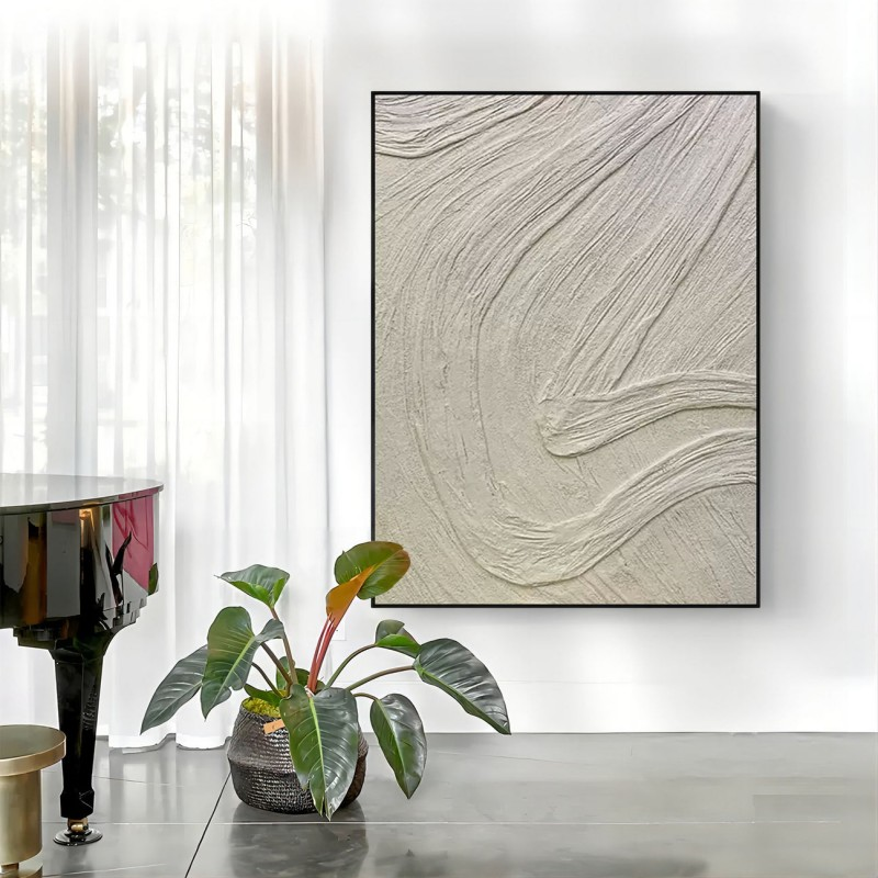 Artpnt Plaster Art Texture Painting Room Decor #PAT033