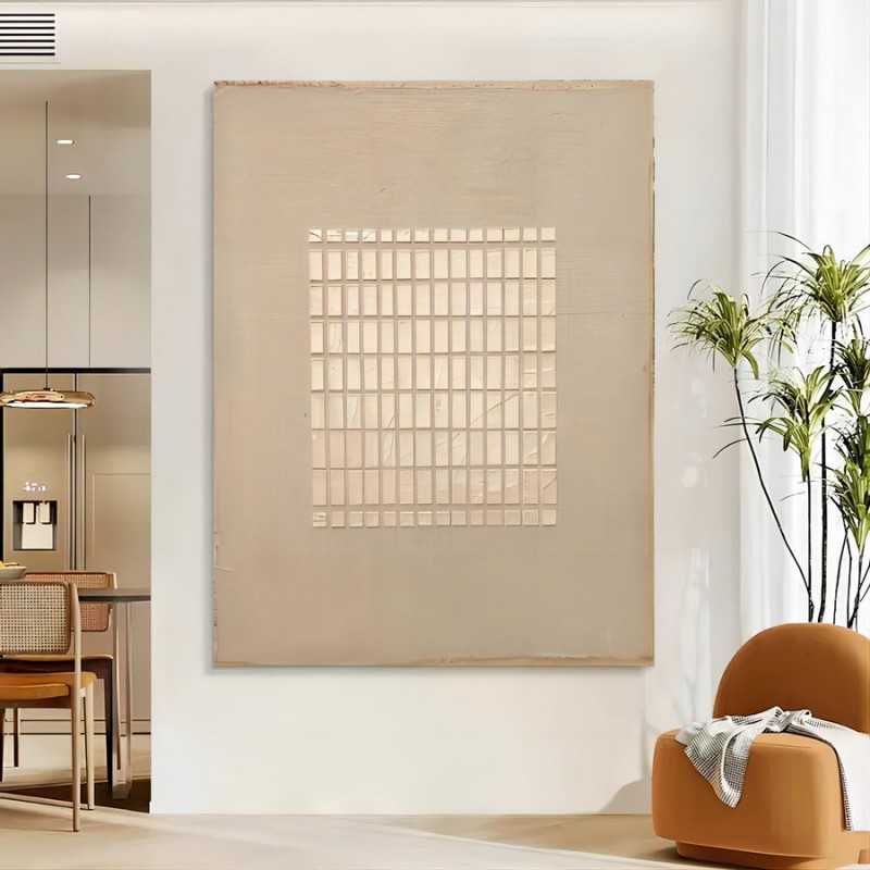 Artpnt Wabi-Sabi oil pastels on canvas|real artwork#AWS035