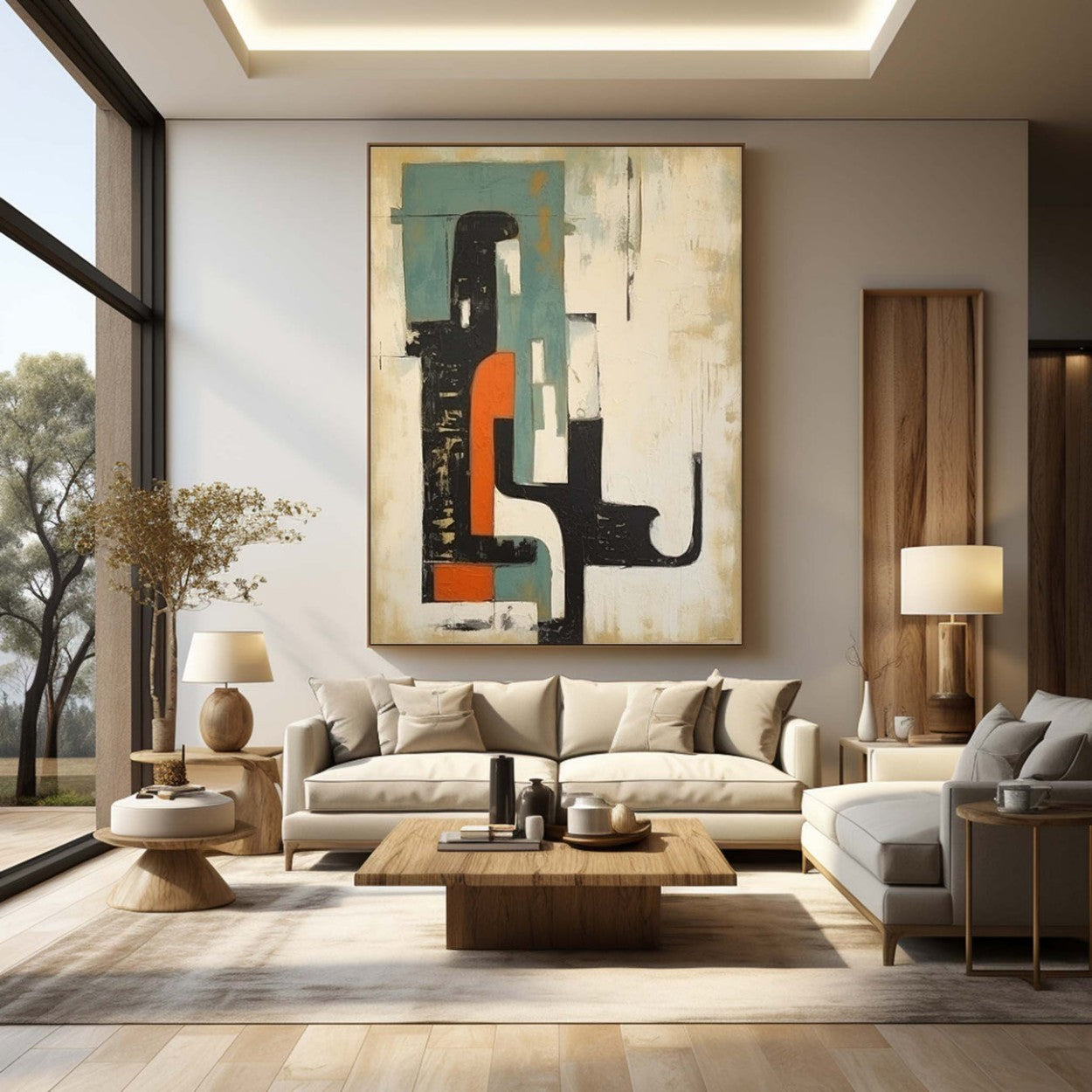 Artpnt Wabi-Sabi Wall Art #TX285