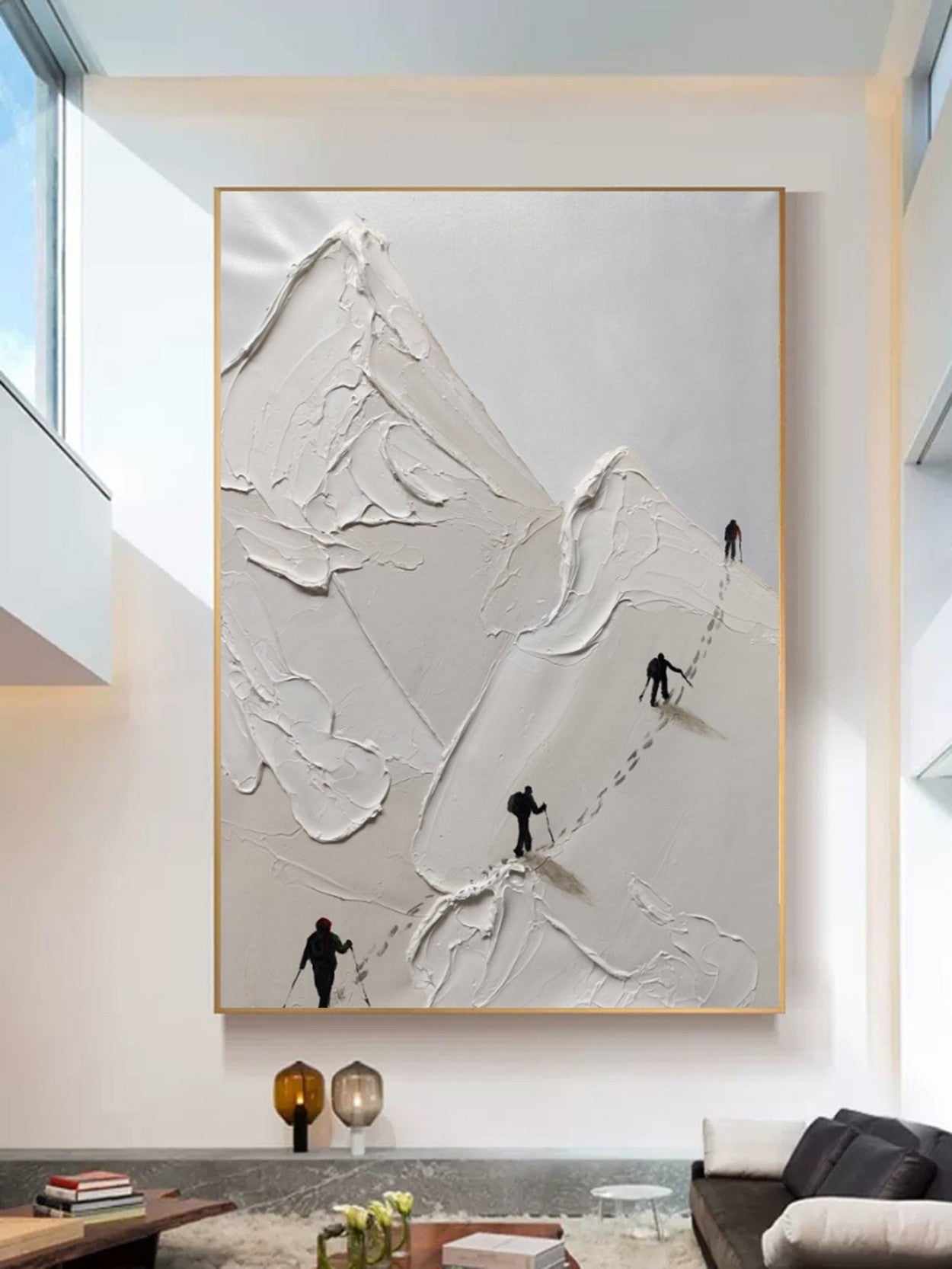 Artpnt Plaster Art Texture Painting Beach Painting #PAT0177