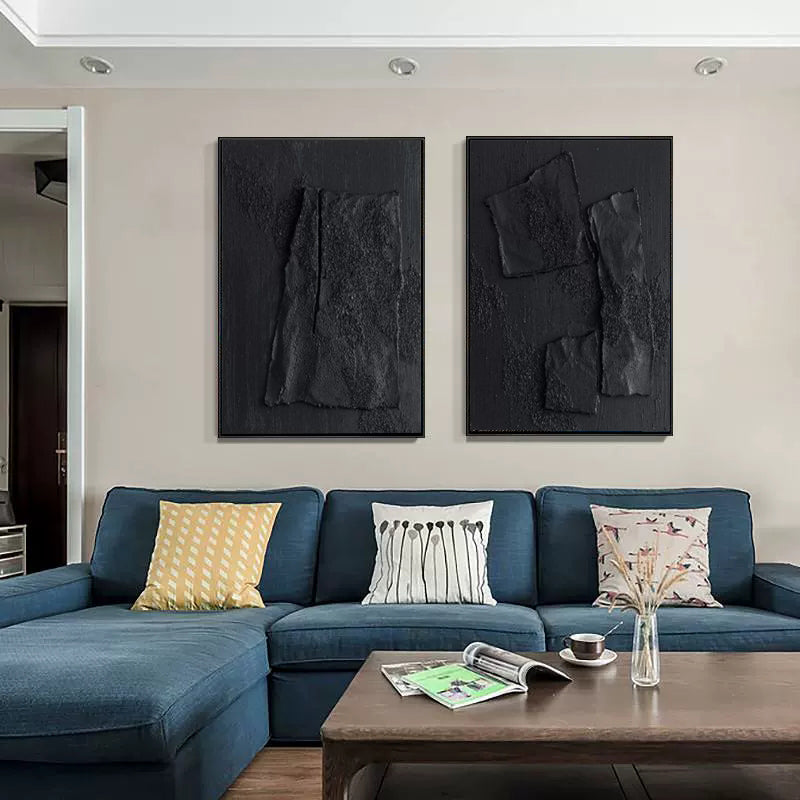 Artpnt Abstract Painting Set Of 2|wall art for living room #APS029