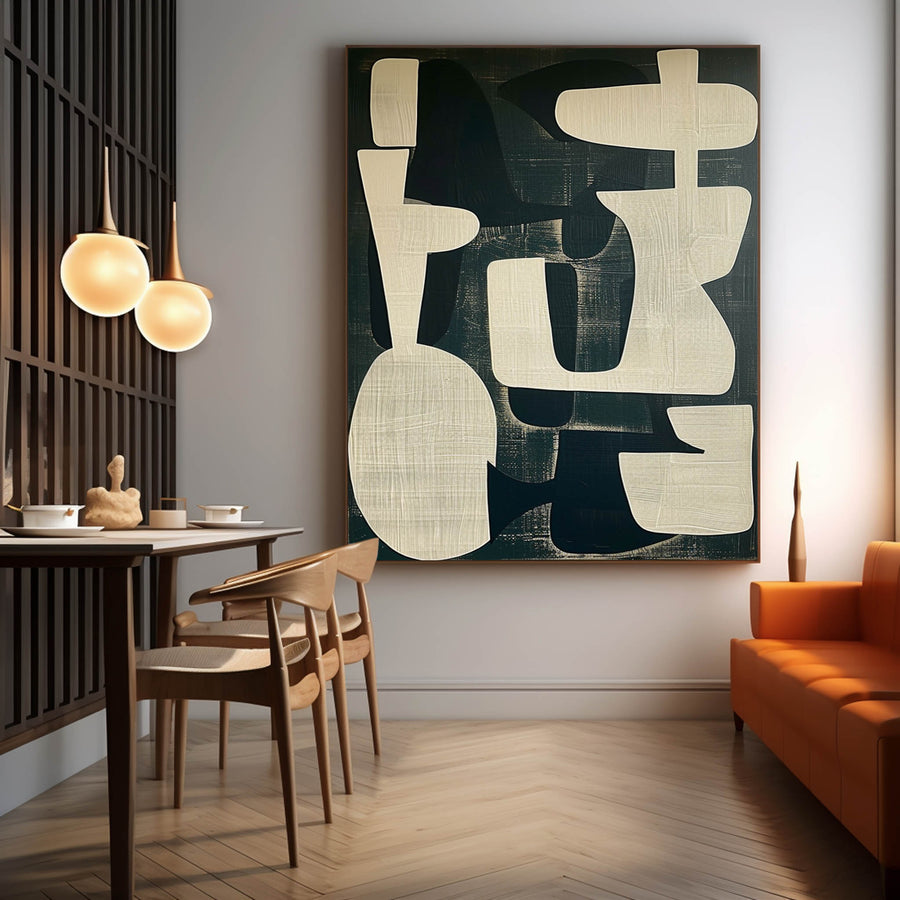 Artpnt Wabi-Sabi black and white wall art#AWS316