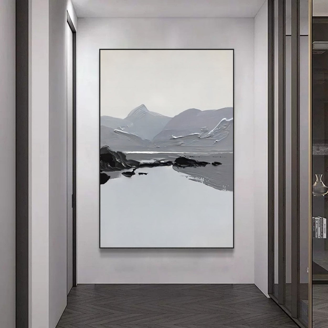 Artpnt Wabi-Sabi Wall Art Landscape Painting #PAT0136