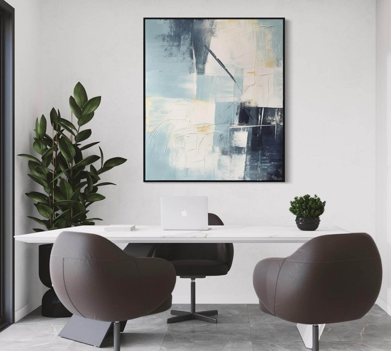 Artpnt Contemporary Abstract Minimalist Art  #MA077