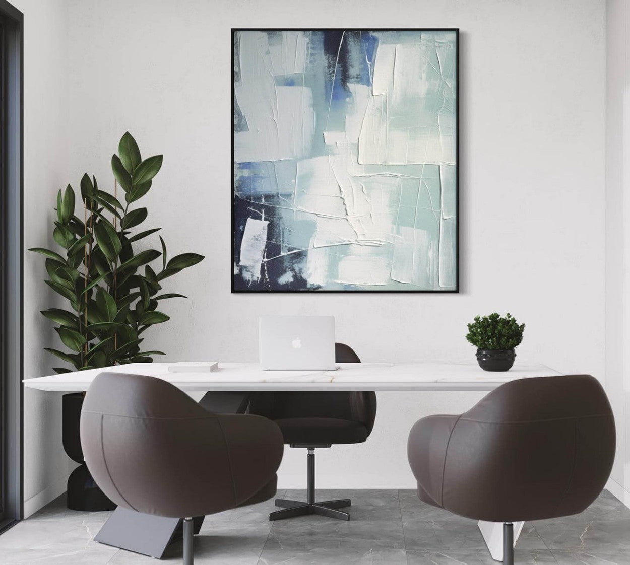 Artpnt Contemporary Abstract Minimalist Art  #MA081
