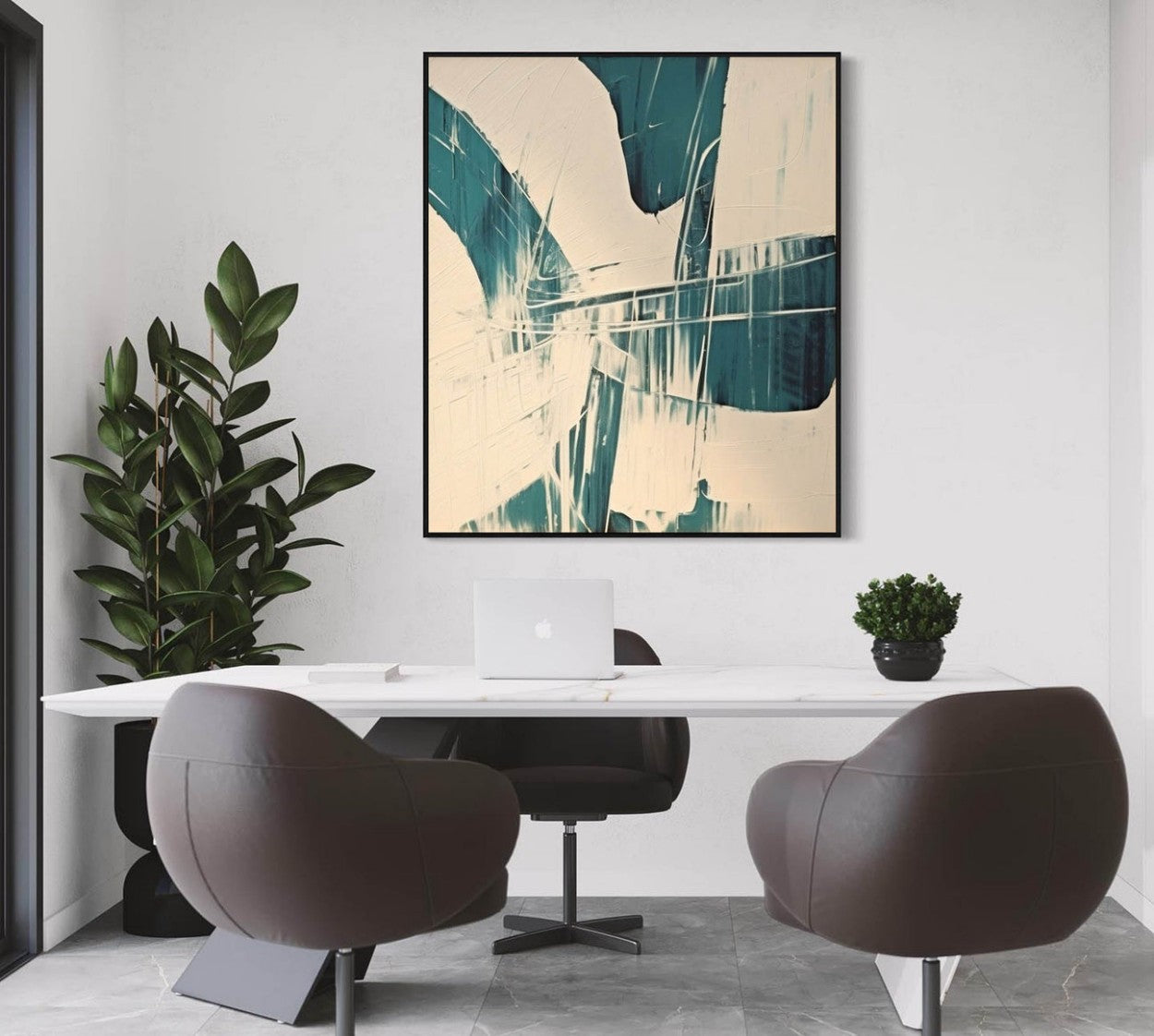 Artpnt Contemporary Abstract Minimalist Art  #MA083