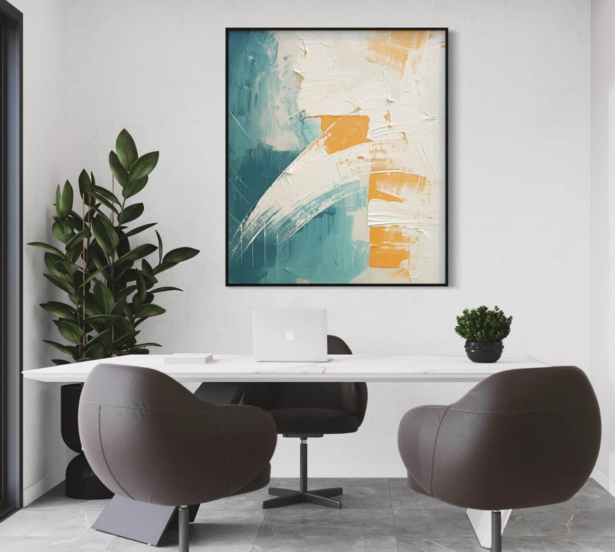 Artpnt Contemporary Abstract Minimalist Art  #MA079