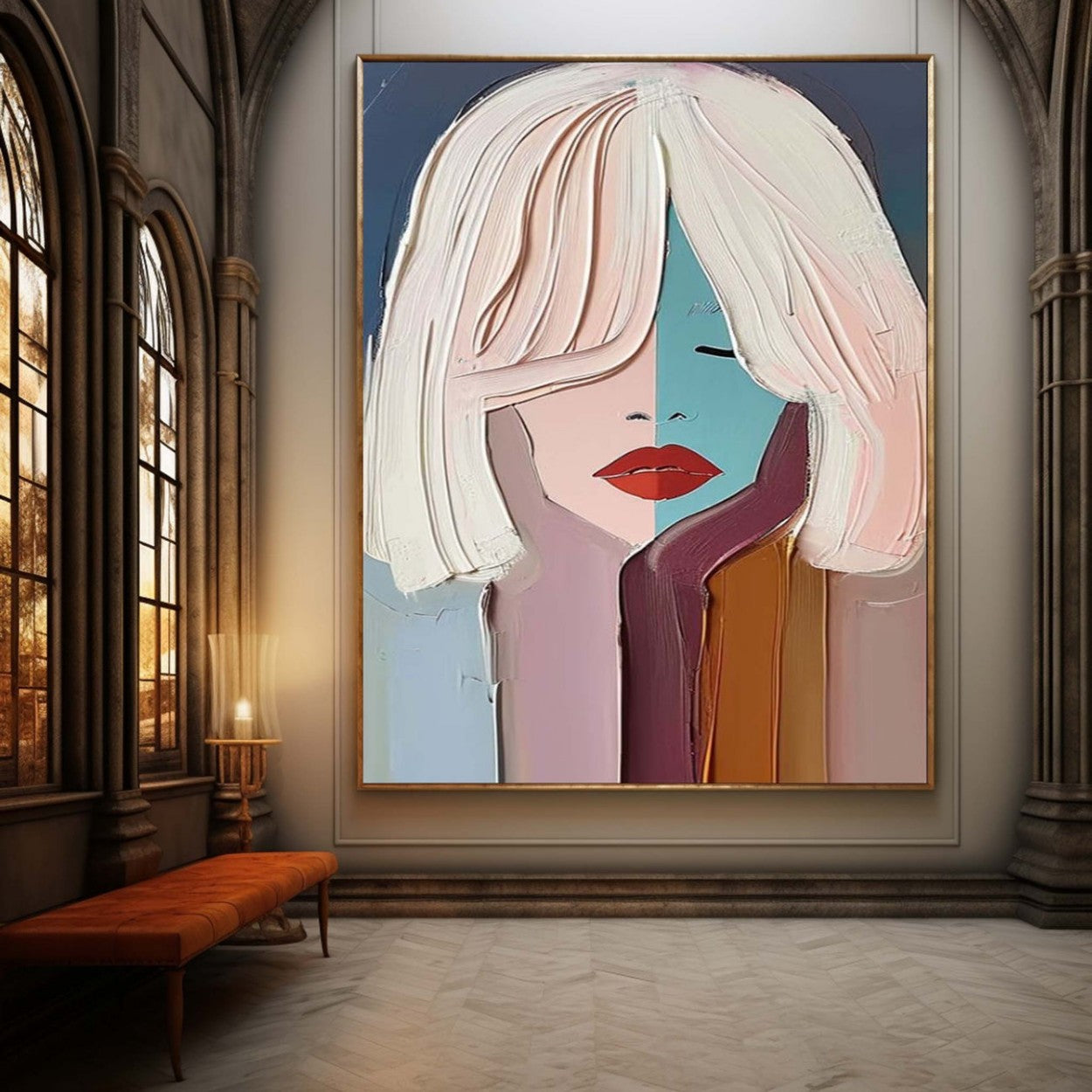 Artpnt Plaster Art Texture Painting Abstract Painting  #PAT0257