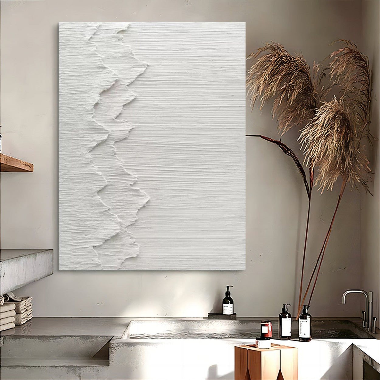 Artpnt Plaster Art Texture Painting Wall Art #PAT0101
