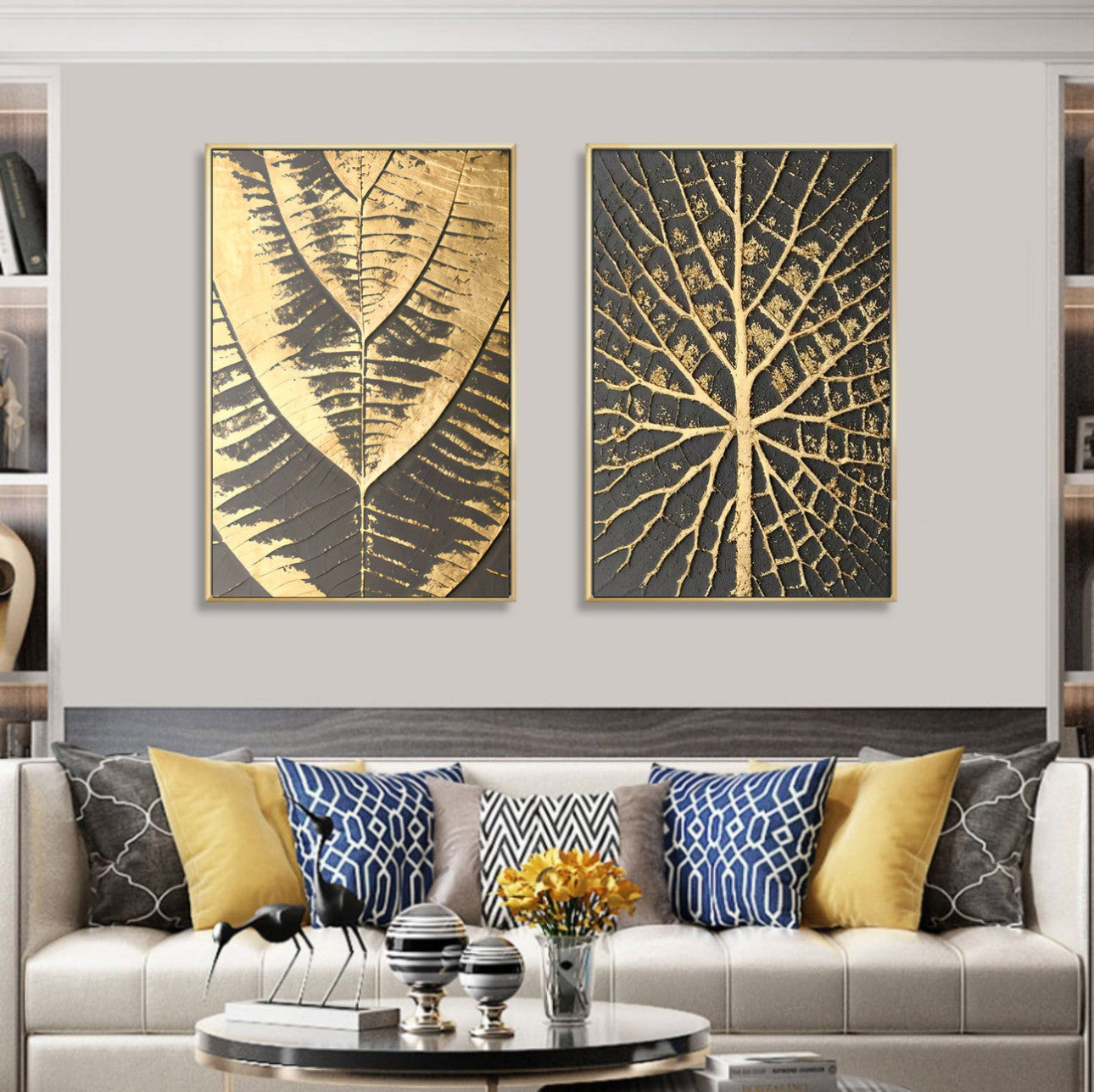 Artpnt Abstract Painting Set Of 2 #APS003