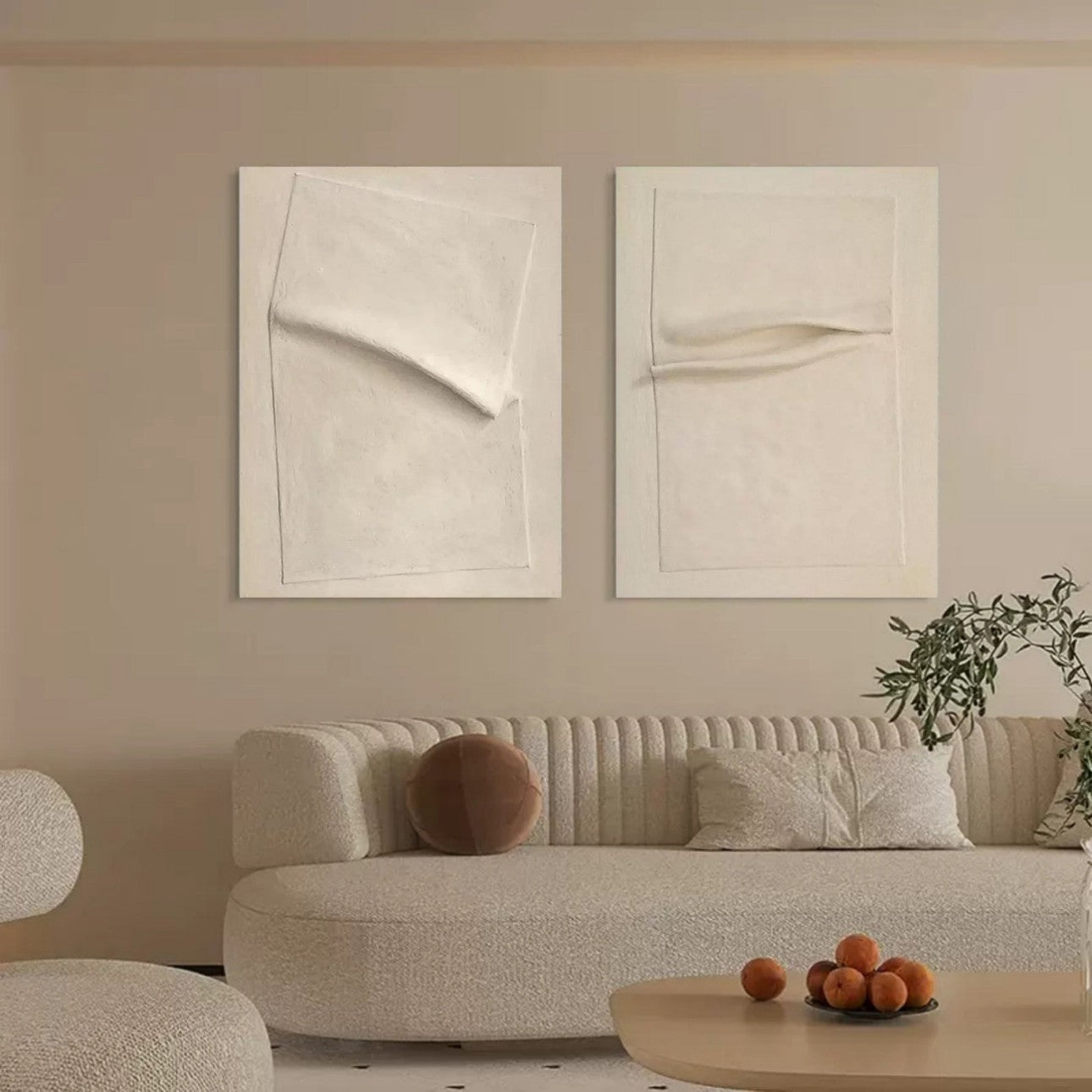 Artpnt Abstract Painting Set Of 2 #APS033