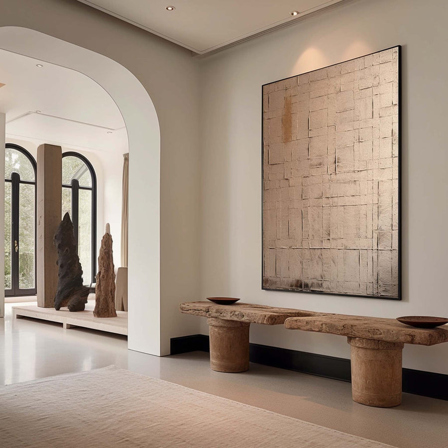 Artpnt Wabi-Sabi paintings for living room#AWS243