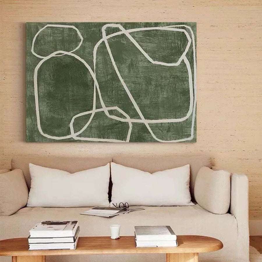 Artpnt Wabi-Sabi large wall art for bedroom#AWS231