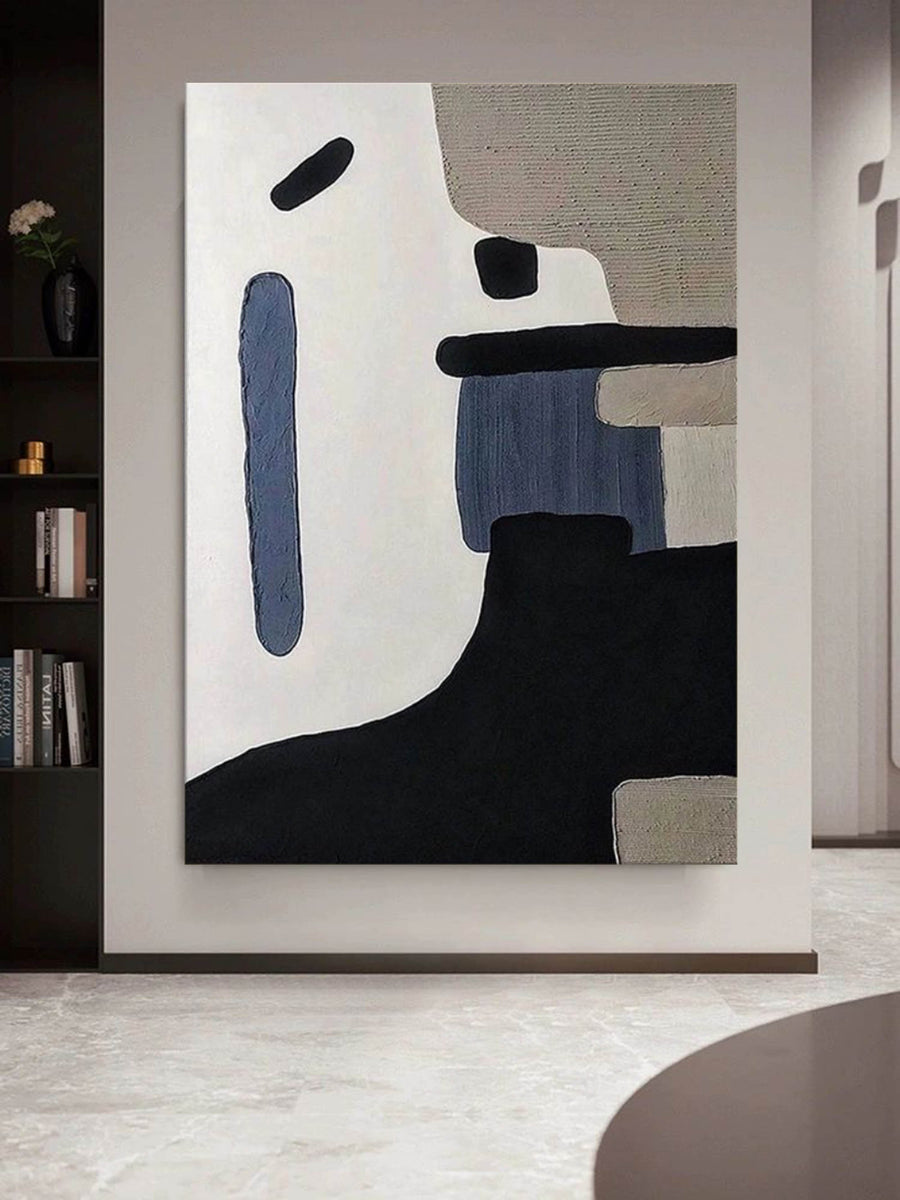 Artpnt Wabi-Sabi artwork above bed#AWS233