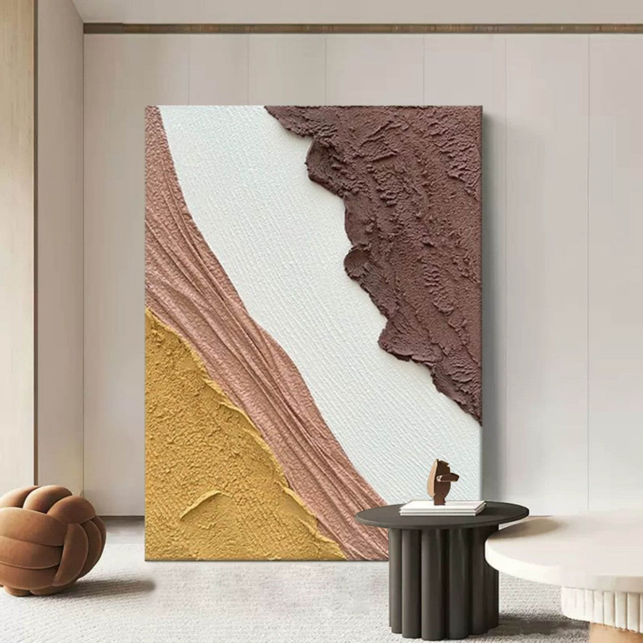 Artpnt Plaster Art Texture Painting Beach Painting #PAT0192