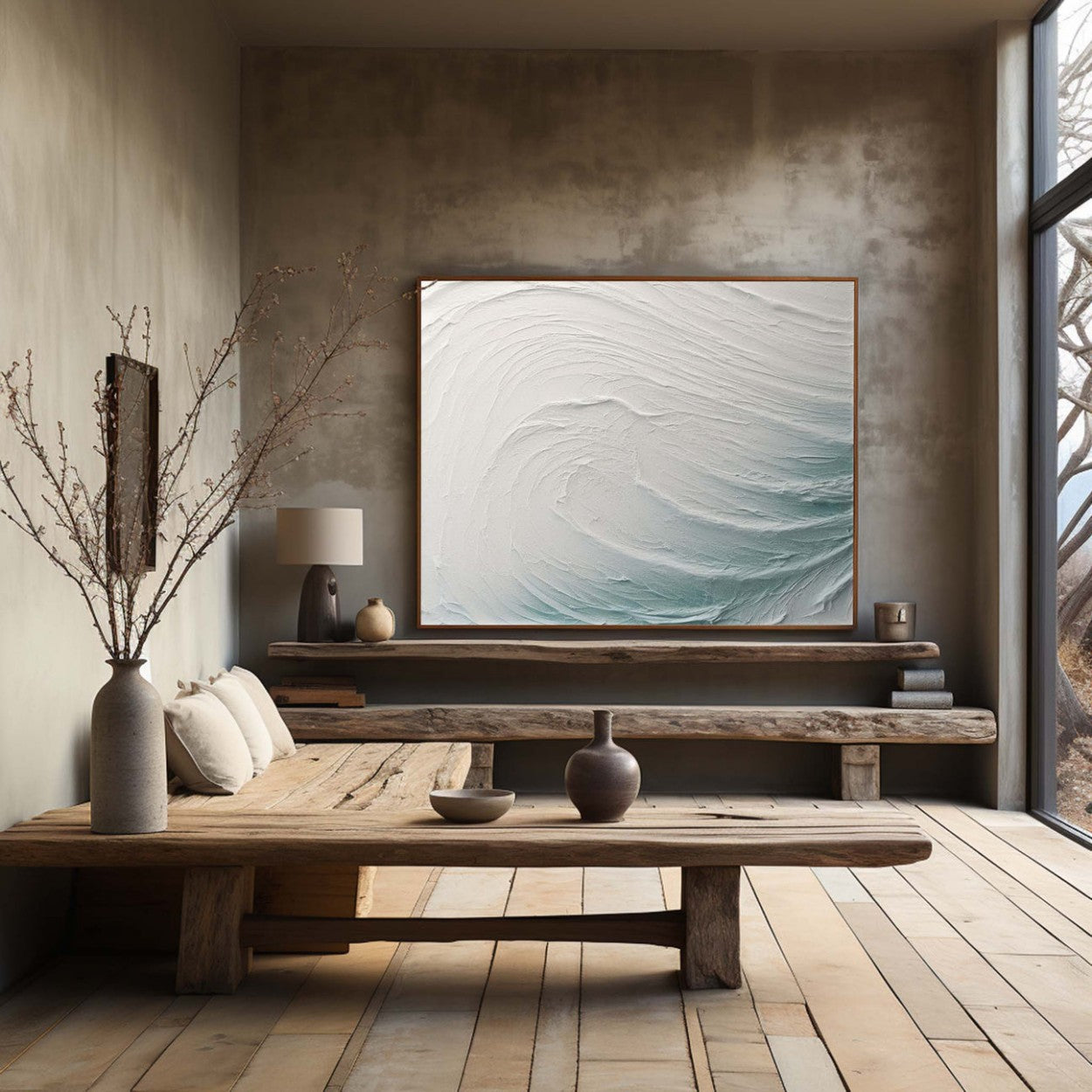 Artpnt Plaster Art Texture Painting Room Decor #PAT0230