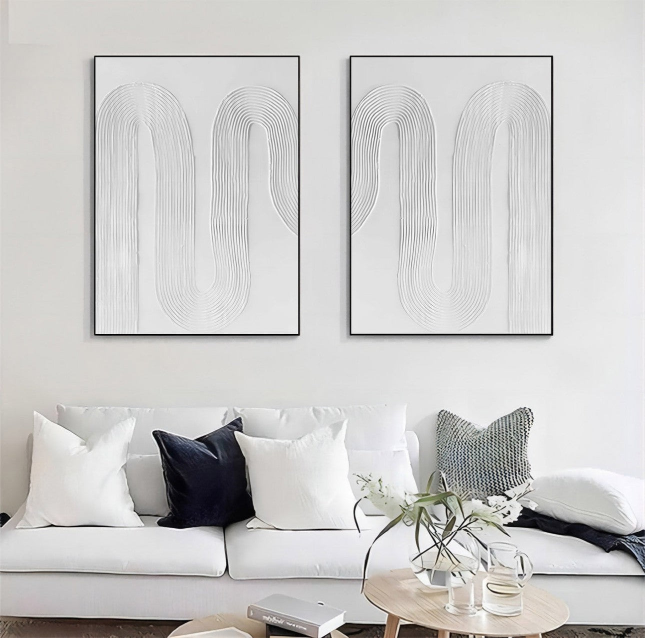 Artpnt Abstract Painting Set Of 2 #APS043